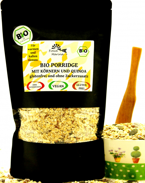 Bio Körner Porridge, glutenfrei 430g